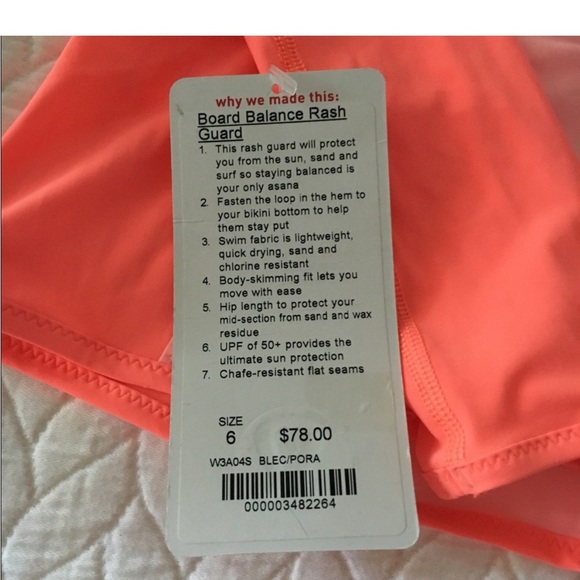 Lululemon Rashguard size 6 - Picture 7 of 7